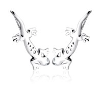 Silver Earring Lizard Shape EL-118